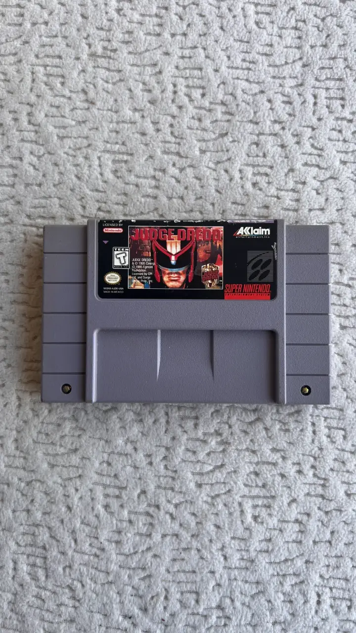 Juego SNES Judge Dredd - 1