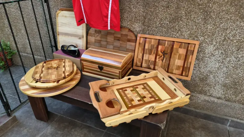 Tabla de madera para cocina multiuso - 3
