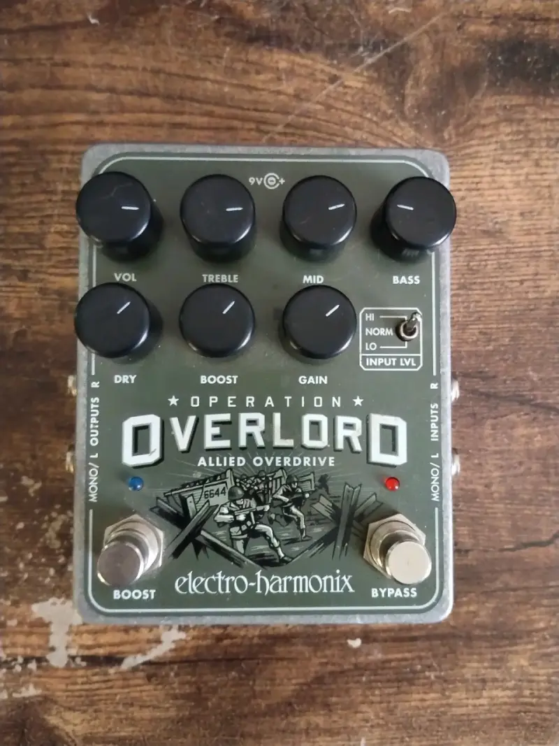Pedal de efectos Electro-Harmonix Overlord - 2