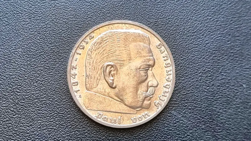 Moneda alemana de 2 marcos de Plata, 1939 - 1