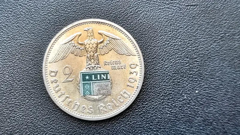 Moneda alemana de 2 marcos de Plata, 1939 - 2