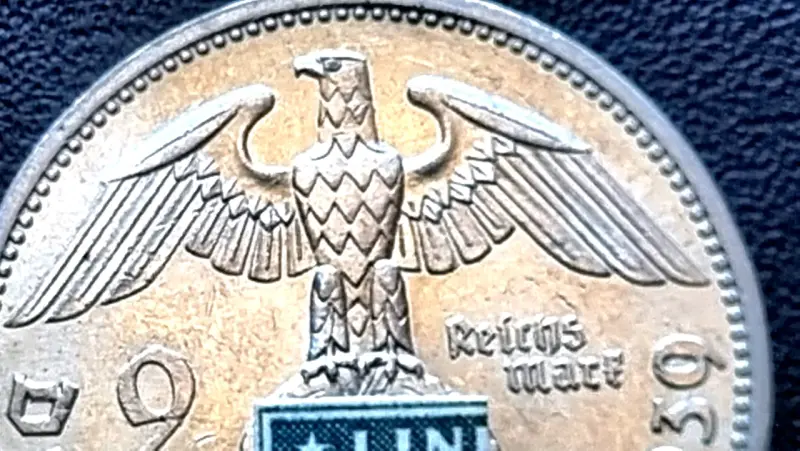 Moneda alemana de 2 marcos de Plata, 1939 - 3