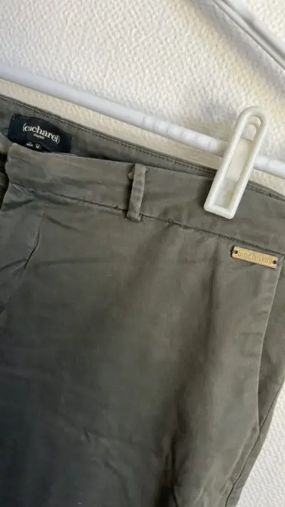 Pantalon de vestir Cacharel Verde musgo - miniatura 2