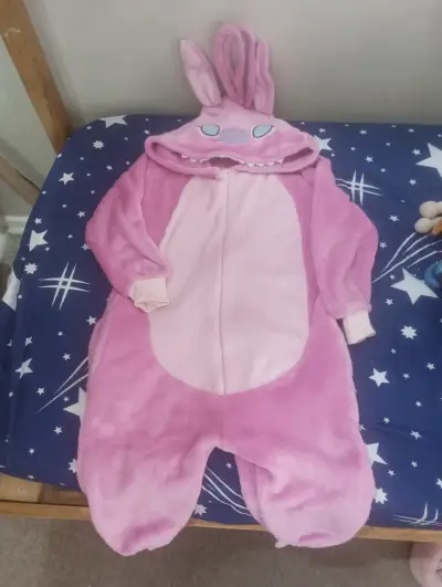 Pijamas de polar para niñas con diseño de animales - miniatura 1