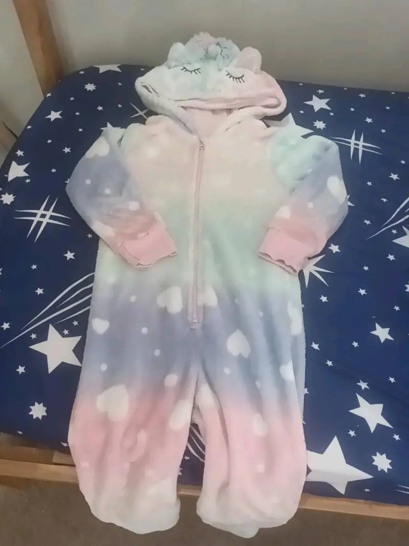Pijamas de polar para niñas con diseño de animales - 2
