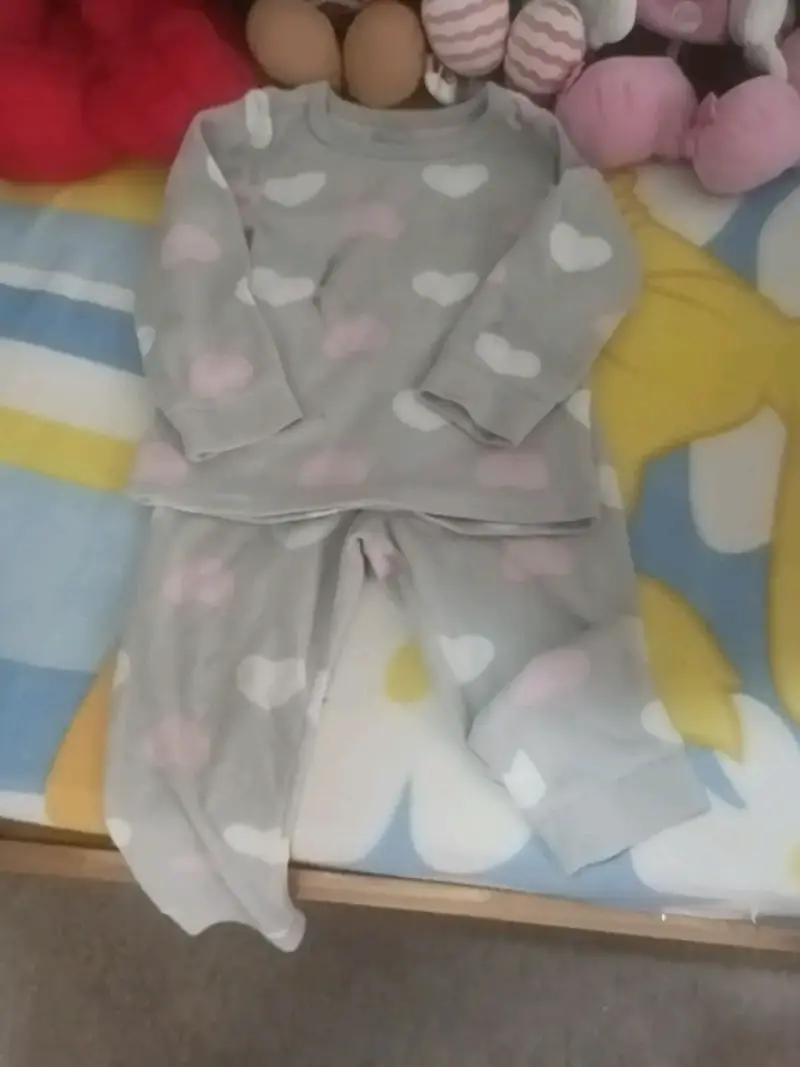 Pijamas de polar para niñas con diseño de animales - 5