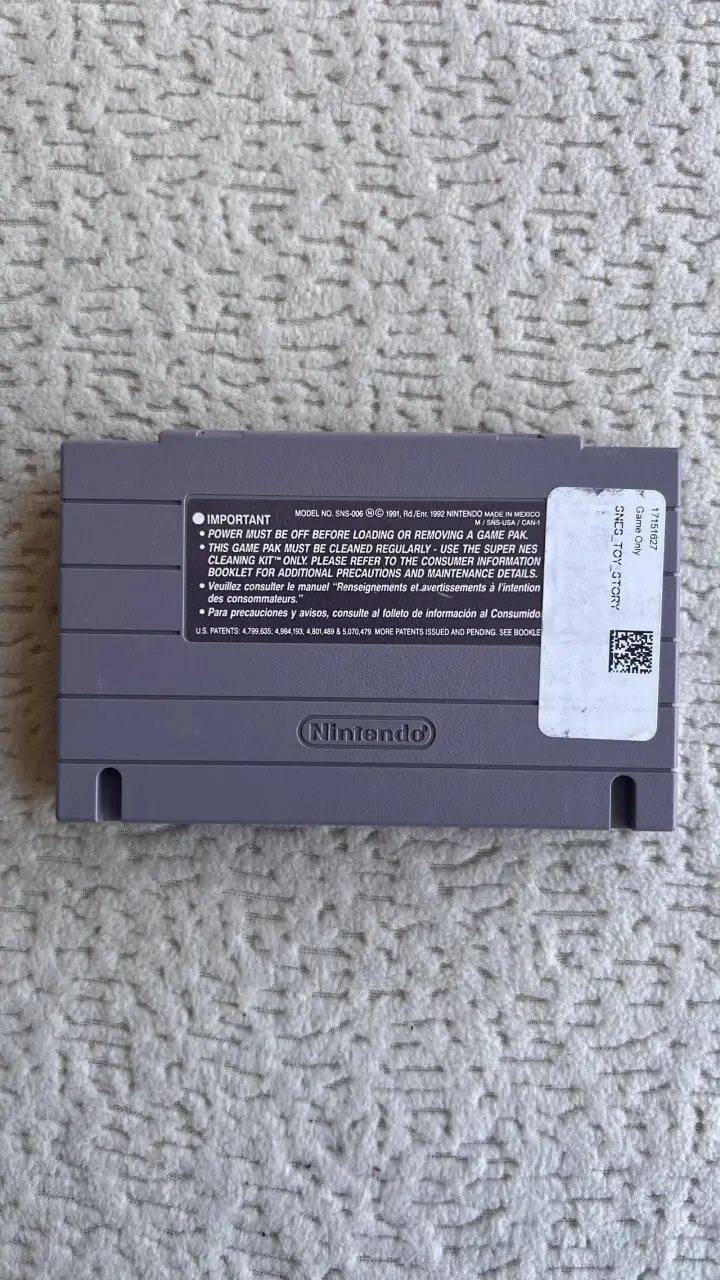 Juego SNES Toy Story - 2