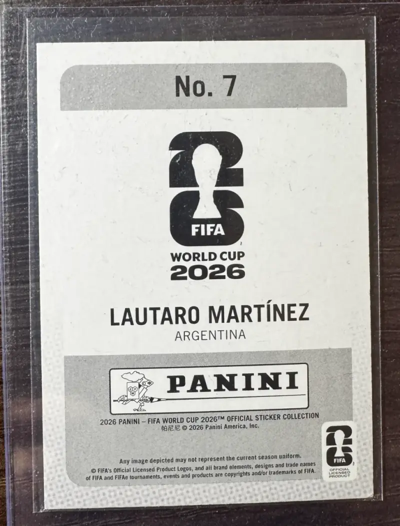 Lámina Panini FIFA World Cup 2026 Lautaro Martínez - 2
