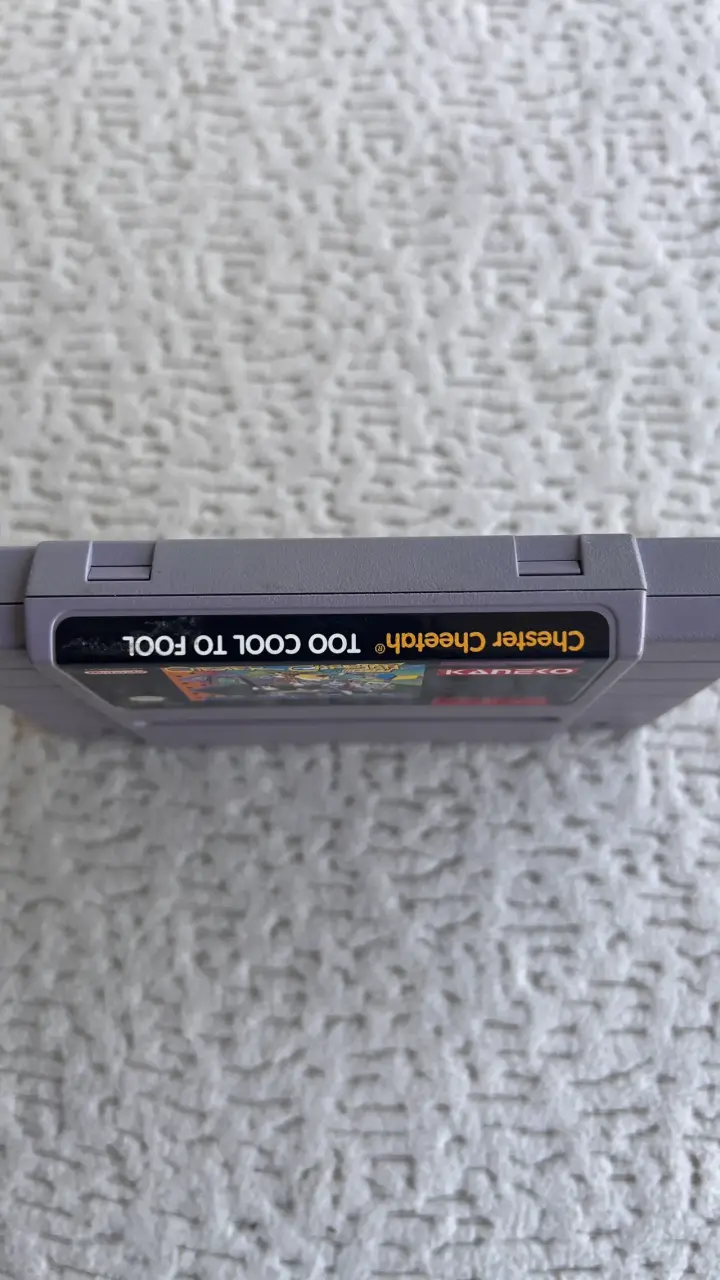 Juego SNES Chester Cheetah Too Cool To Fool - 3