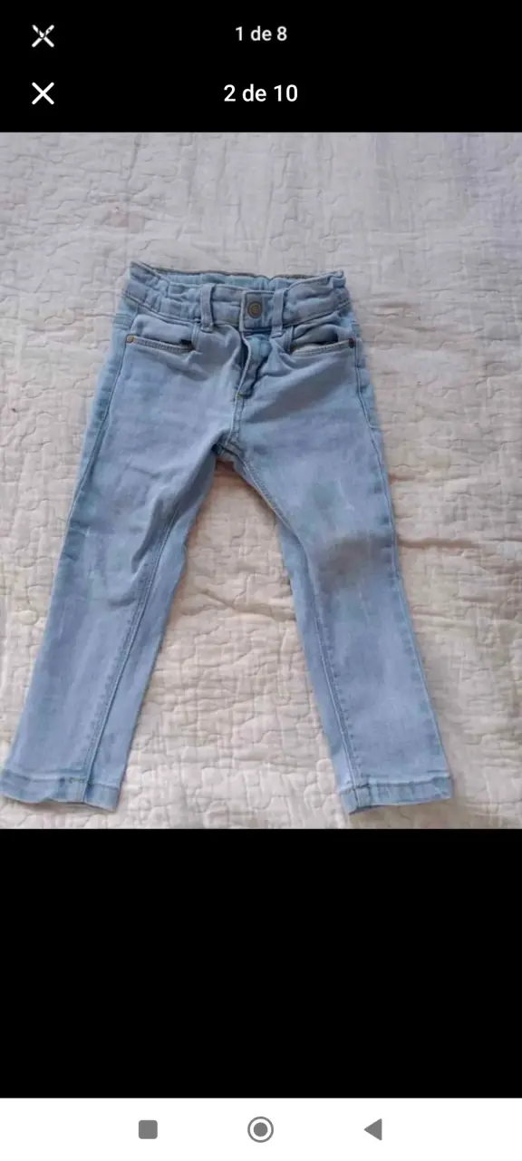 Pantalones de niñas tallas 2 y 3 - 4