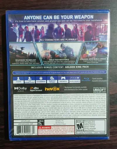 Juego PS4 Watch Dogs Legion Ubisoft - miniatura 3
