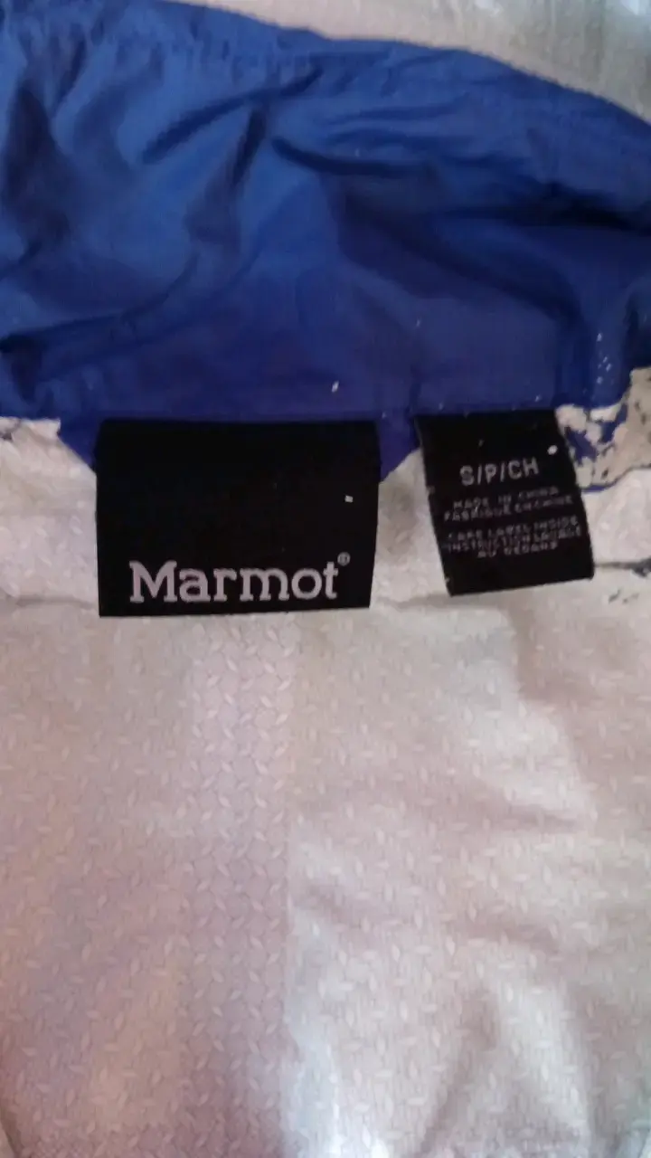 Chaqueta impermeable azul Marmot para mujer - 2