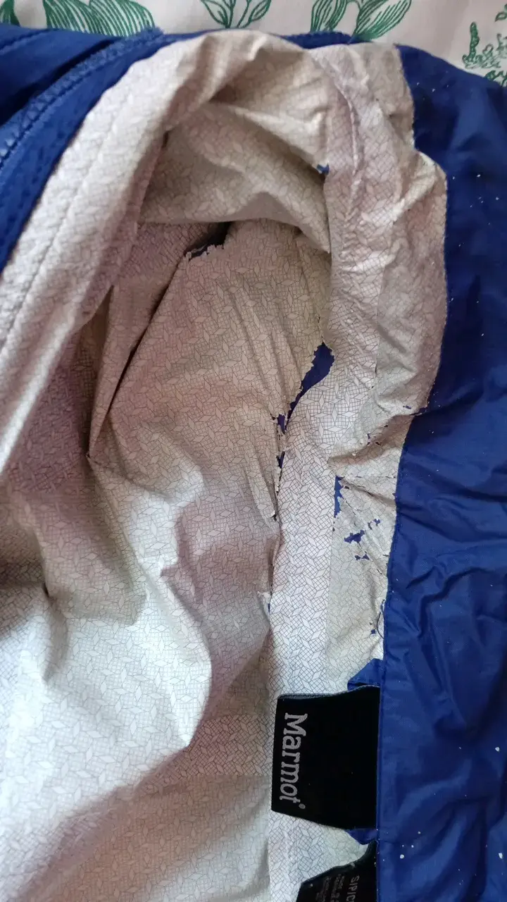 Chaqueta impermeable azul Marmot para mujer - 4