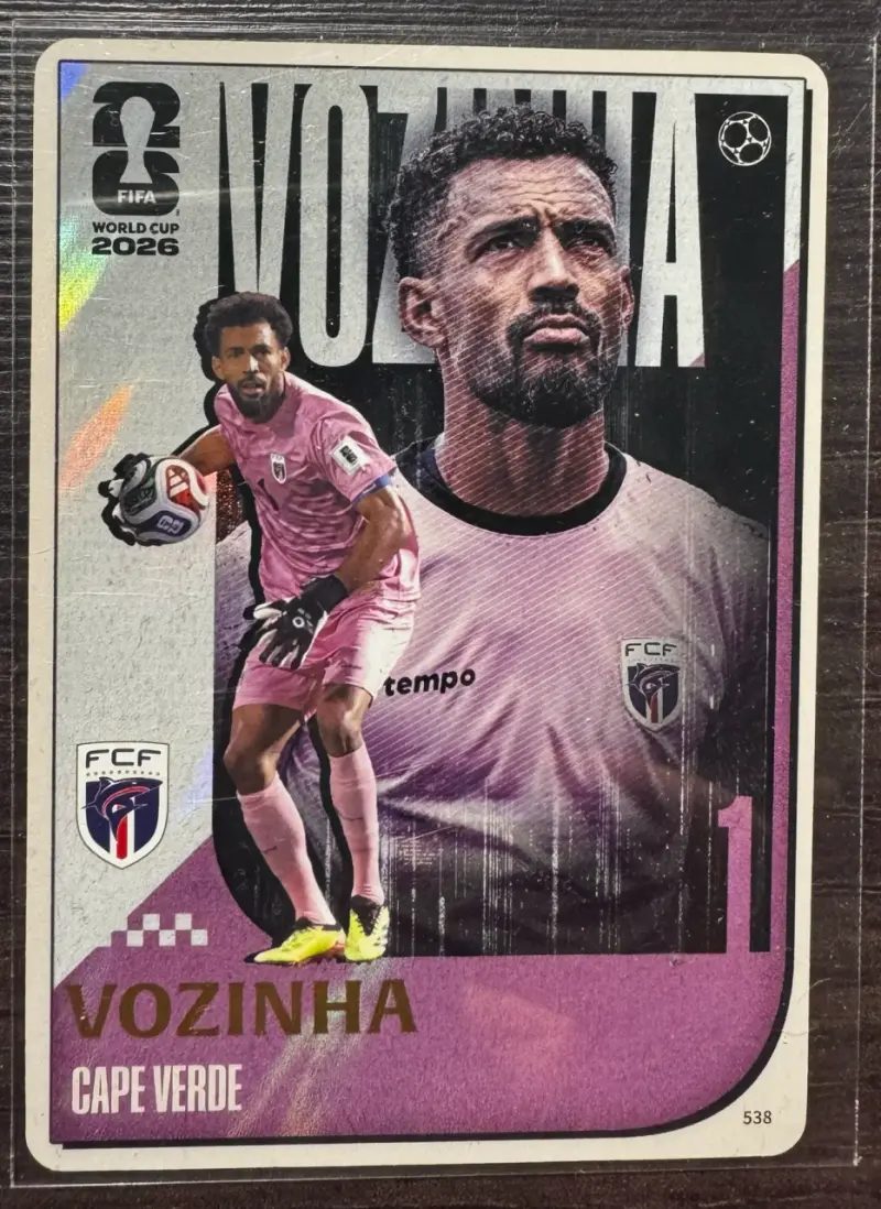 Lámina de colección FIFA World Cup 2026 Vozinha