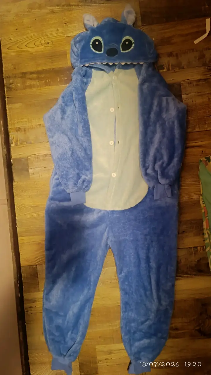 Pijama Entero Stich para Niños Talla 8-10