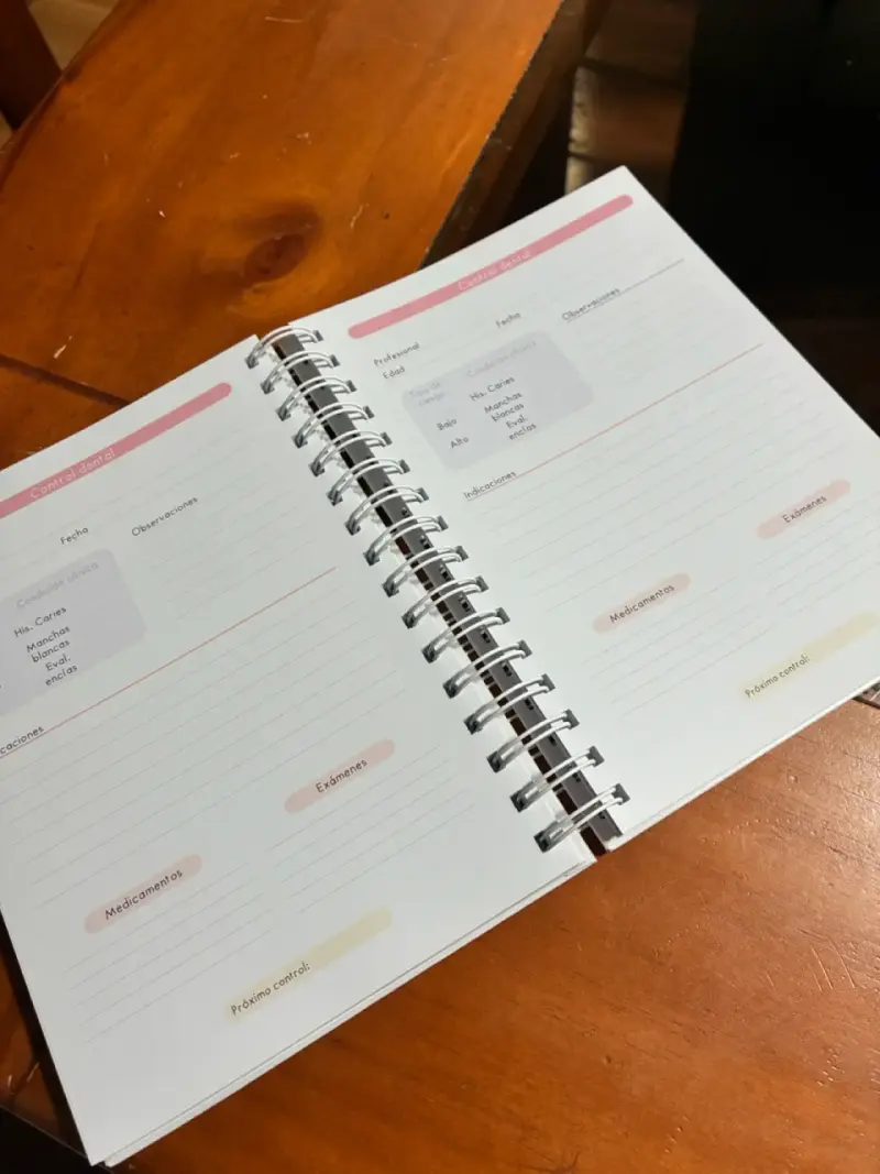 Cuaderno pediatrico personalizado - 5