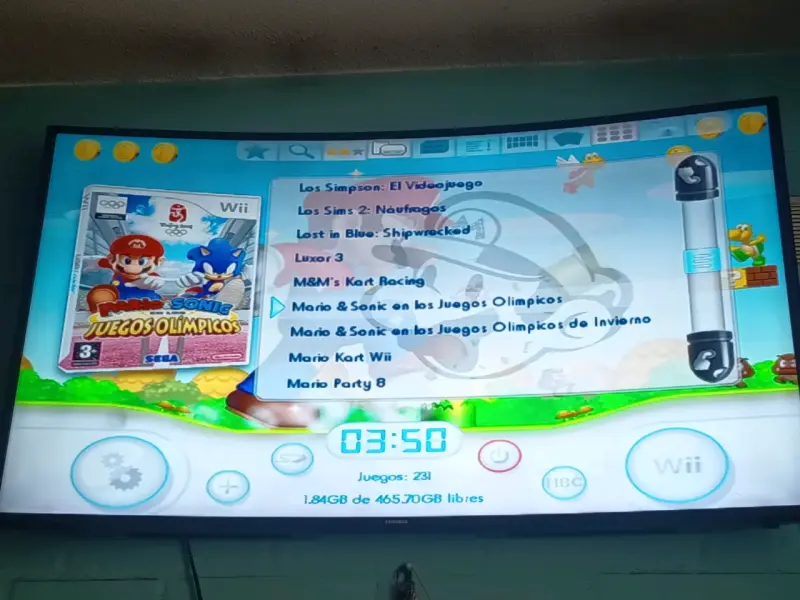 Consola Wii con 231 juegos - 1