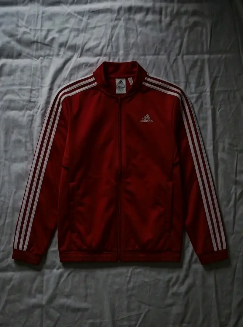 Chaqueta deportiva roja Adidas