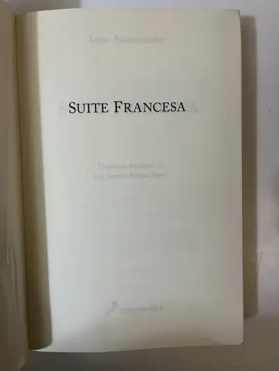 Libro Suite Francesa de Irène Némirovsky - miniatura 2