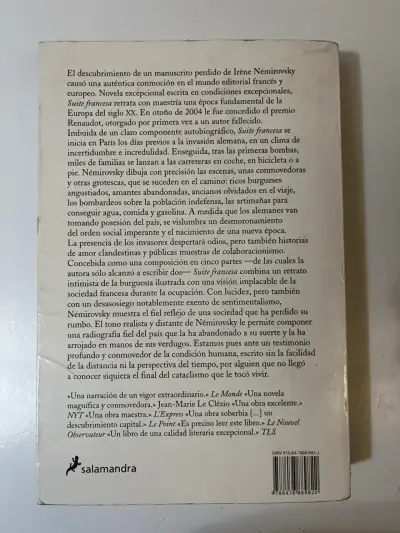 Libro Suite Francesa de Irène Némirovsky - miniatura 3