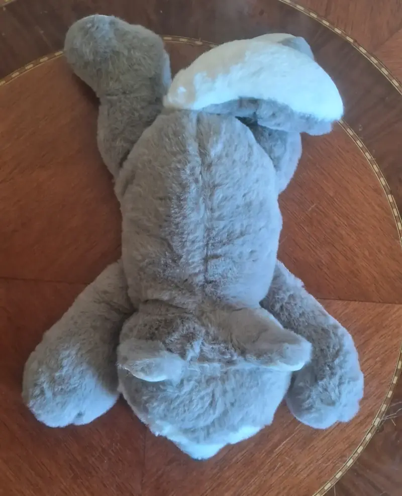 Peluche de Lobo / Perrito Husky Recostado – Nuevo - 2