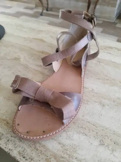 Sandalias de cuero con lazo Timberland - miniatura 1