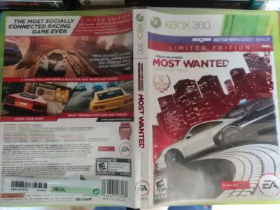 Need for Speed Most Wanted Edición Limitada xbox36 - miniatura 1