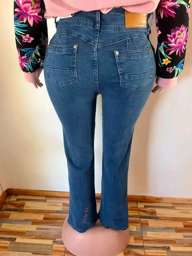 Jeans acampanados azul Soviet talla 40 - 2