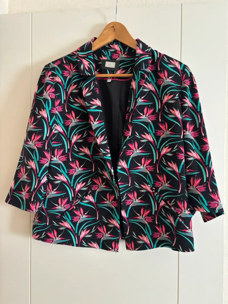 Blazer floral mujer ASH talla 46 - 1