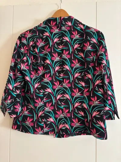 Blazer floral mujer ASH talla 46 - miniatura 2