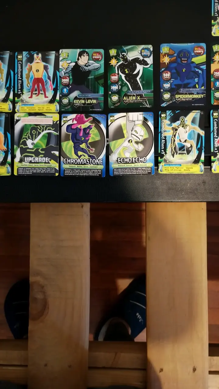 Colección de cartas Ben 10 Alien Force - 3