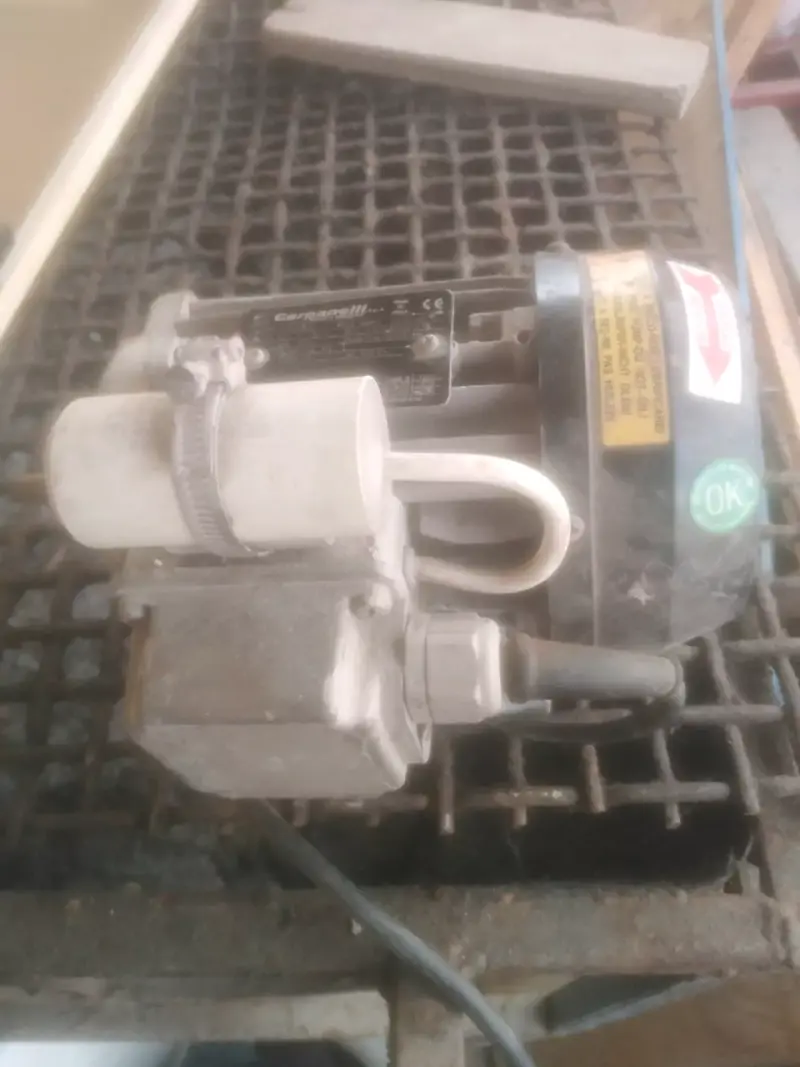 Motor eléctrico Carpanelli trifásico usado - 5