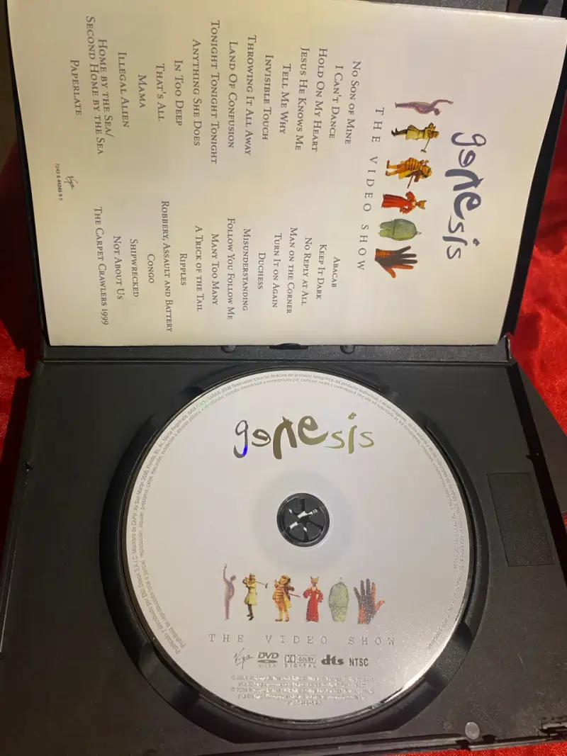 DVD Genesis The Video Show en buen estado - 2