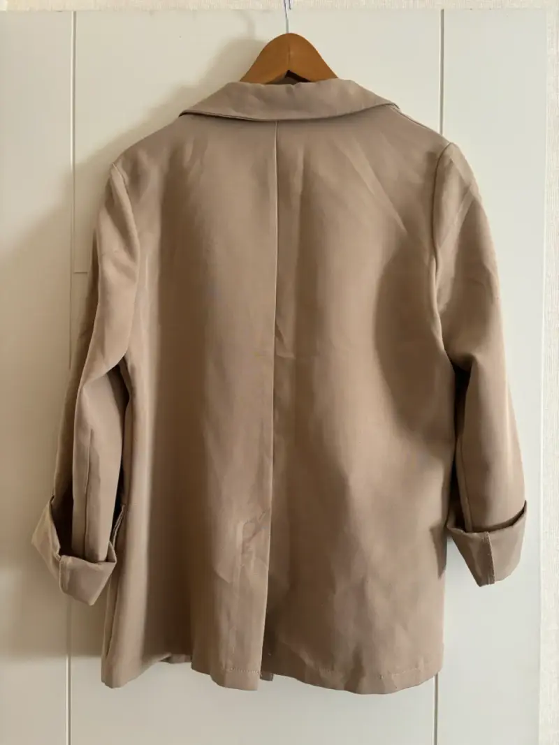 Blazer Beige Mujer Shein Talla S - 2