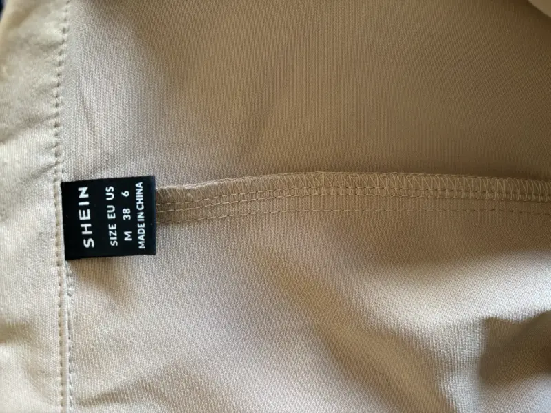 Blazer Beige Mujer Shein Talla S - 3