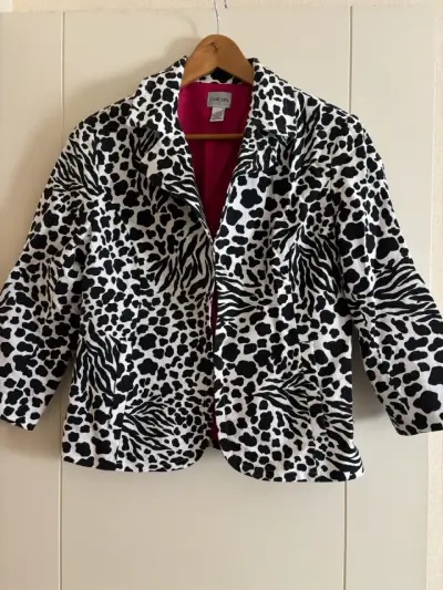 Chaqueta estampada animal print Chicos - miniatura 1