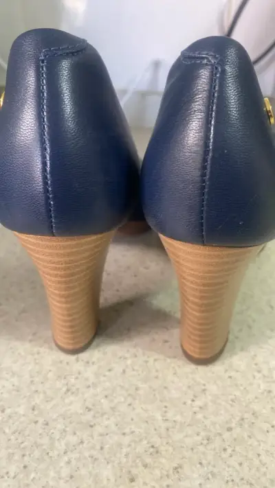 Zapatos de Tacón Azul Mujer Gacel - miniatura 2