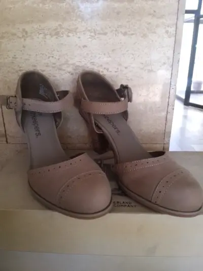 Zapatos de tacón Earthkeepers Timberland beige - miniatura 1