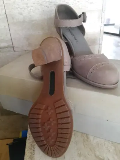 Zapatos de tacón Earthkeepers Timberland beige - miniatura 2