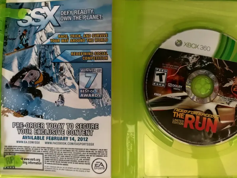 Need for Speed The Run Edición Limitada xbox360 - 2