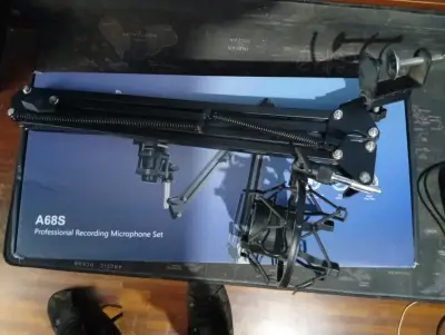 Micrófono de grabación ZealSound A68S con brazo ajustable - miniatura 2