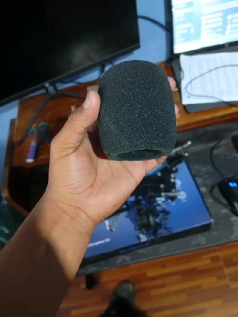 Micrófono de grabación ZealSound A68S con brazo ajustable - 5