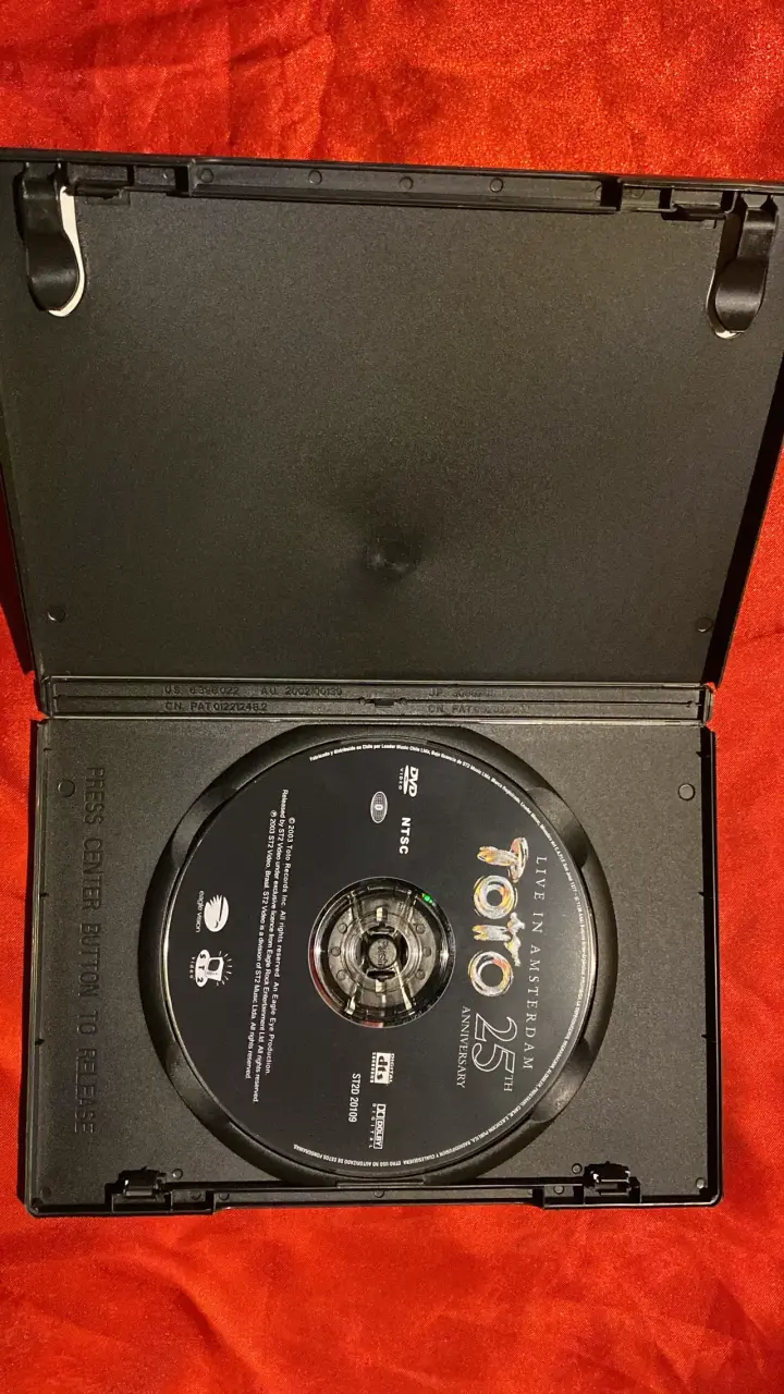 DVD Toto 25th Anniversary Live in Amsterdam - 2