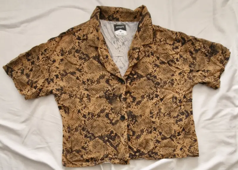 Camisa estampado animal print Opposite - 1