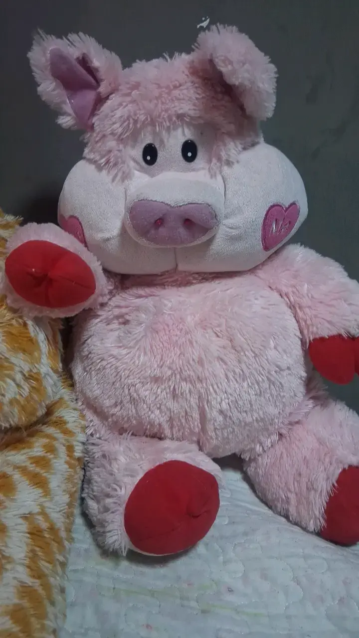 Peluche de jirafa grande suave - 2