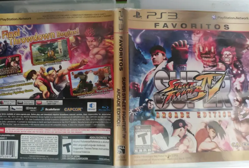 Juego PS3 Super Street Fighter IV Arcade Edition - 1