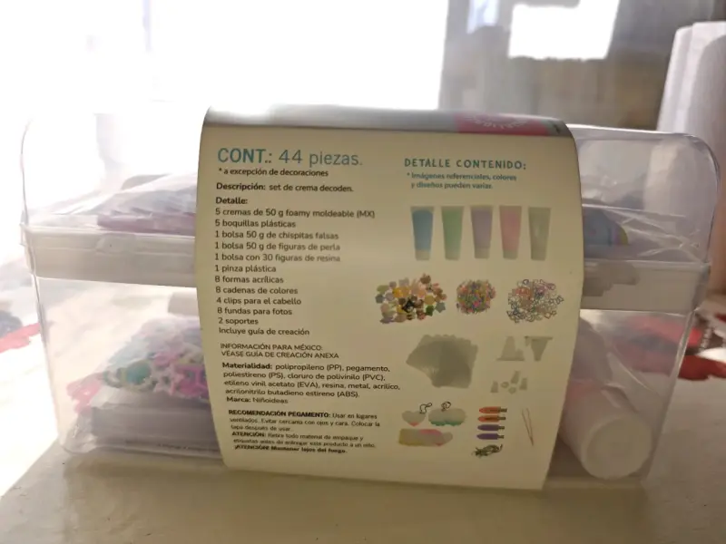 Kit de Manualidades con Crema Decoden para Niños - 3