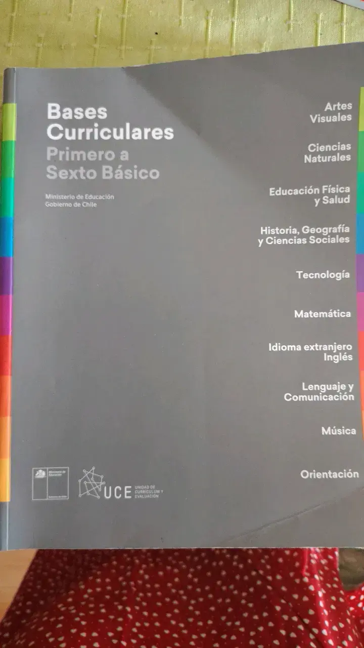 Libro Bases Curriculares Primero a Sexto Básico - 1