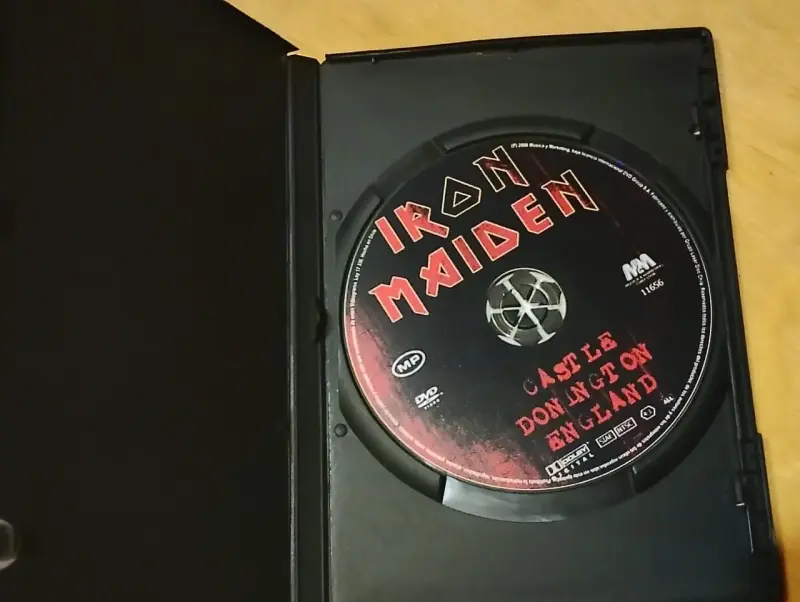 DVD Iron Maiden Castle Donington 1992 - 2