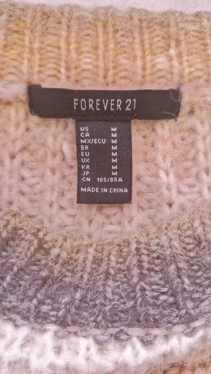 Suéter de punto Forever 21 multicolor - 2